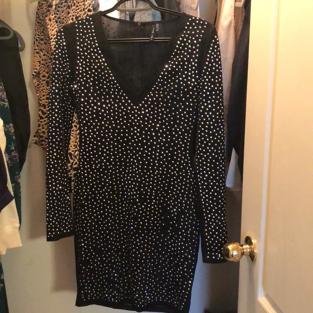 Black sparkle dress (Honey)